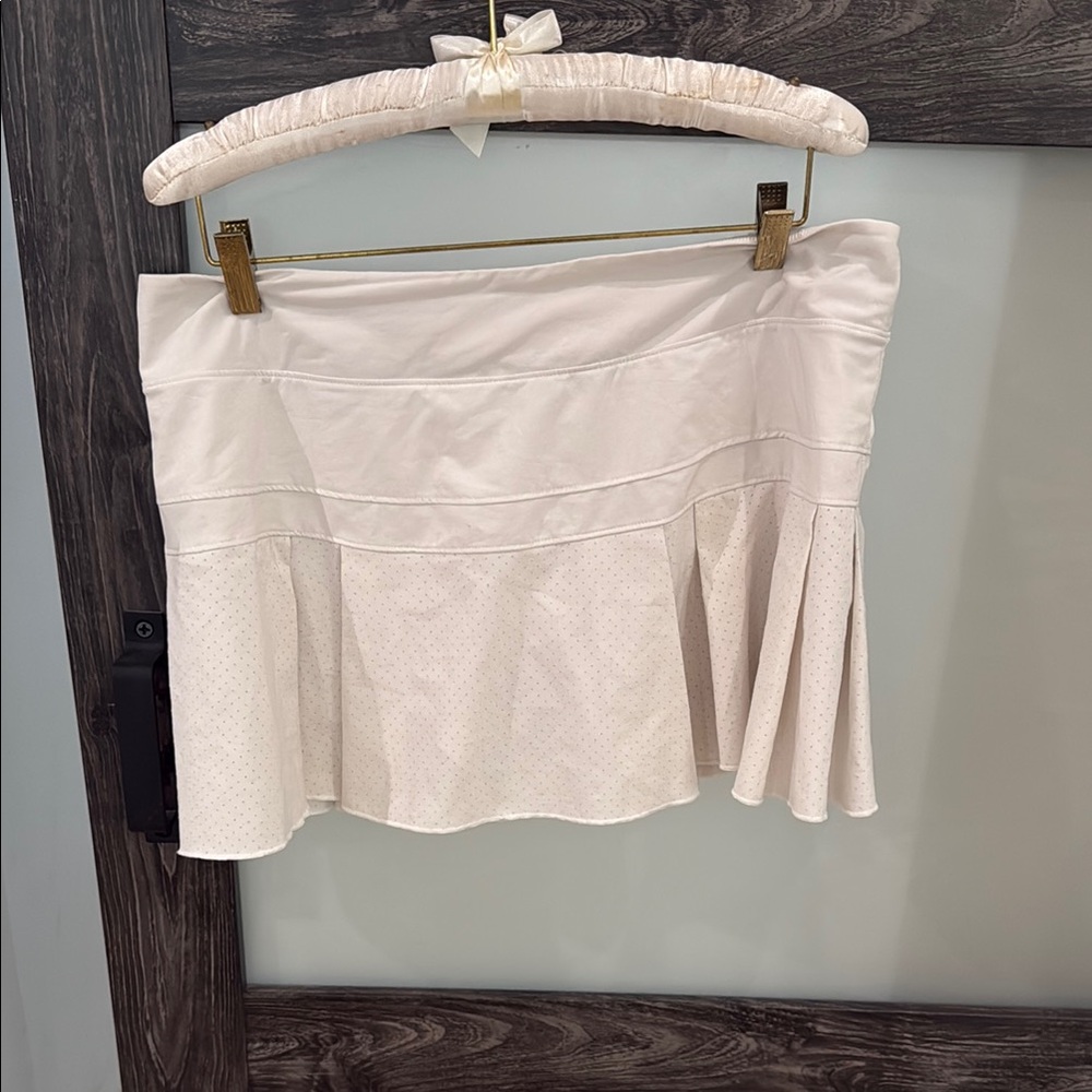 Nike Cream Mini Skirt